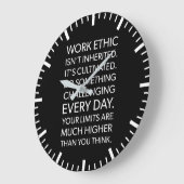 Werktrouwe, hard werken - Motivatie spiraal Grote Klok (Hoek)