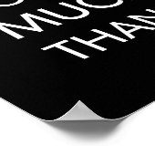 Werktrouwe, hard werken - Motivatie spiraal Poster (Hoek)