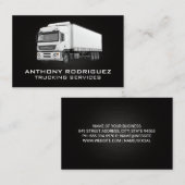 Werktruck | Leveringen en Transport Visitekaartje (Voorkant / Achterkant)