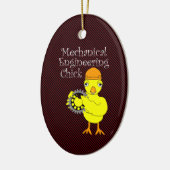 Werktuigbouwkunde Chick Gear Keramisch Ornament (Links)