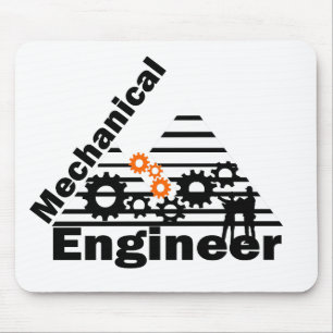Werktuigbouwkunde Funny Engineer Muismat