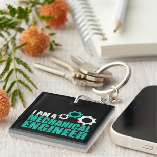 Werktuigbouwkunde Funny Engineer Sleutelhanger