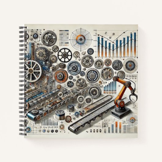 Werktuigbouwkunde: innoveren, ontwerpen en bouwen notitieboek (Voorkant)