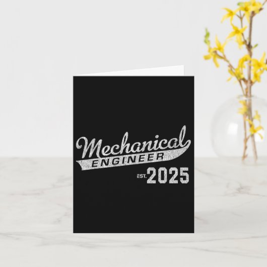 Werktuigbouwkundig Afstuderen 2025 Kaart (Gele Bloem)