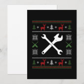 Werktuigbouwkundig ingenieur Automontechnicus Kaart (Voorkant / Achterkant)