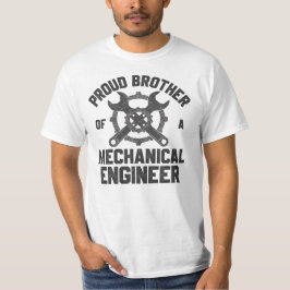 Werktuigbouwkundig ingenieur broer, trotse broer t-shirt