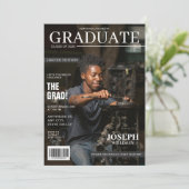 Werktuigbouwkundig tijdschrift foto afstuderen kaart (Staand voorkant)