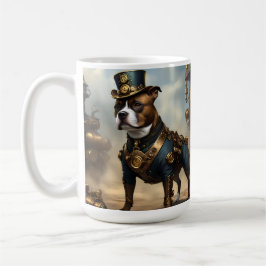 Werktuigbouwkundige pootjes: Steampunk Staffordshi Koffiemok