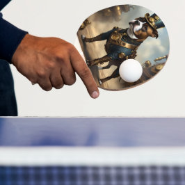 Werktuigbouwkundige pootjes: Steampunk Staffordshi Tafeltennisbatje