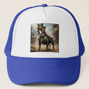 Werktuigbouwkundige pootjes: Steampunk Staffordshi Trucker Pet
