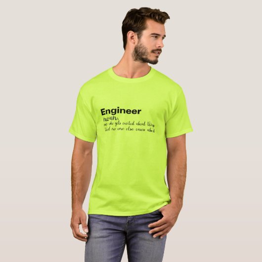 werktuigkundewoordenboek dat grappig t-shirt ontwe (Voorkant volledig)