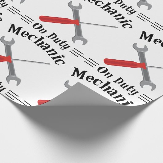 Werktuiglijk Cadeaupapier (Hoek)