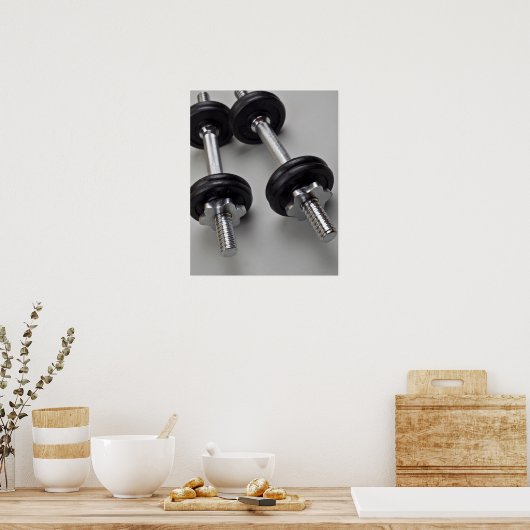 Werkuitgewicht Poster (Keuken)