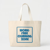 Werkvrije klimaatzone grote tote bag (Voorkant)