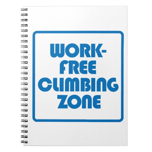 Werkvrije klimaatzone notitieboek (Voorkant)