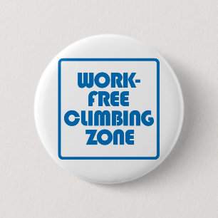 Werkvrije klimaatzone ronde button 5,7 cm