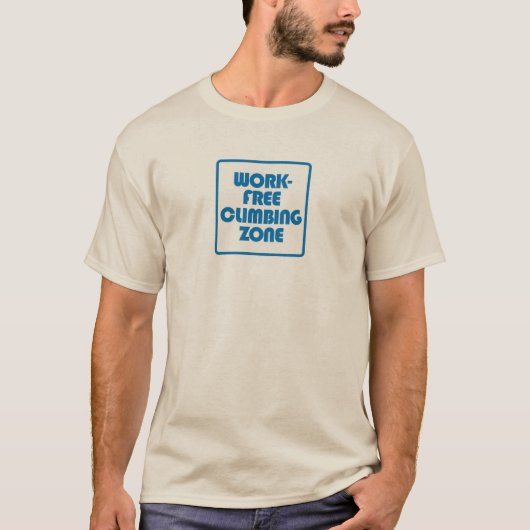 Werkvrije klimaatzone t-shirt (Voorkant)
