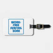 Werkvrije surfzone bagagelabel (Voorkant horizontaal)