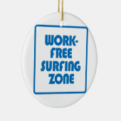 Werkvrije surfzone keramisch ornament (Rechts)