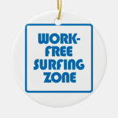 Werkvrije surfzone keramisch ornament (Voorkant)