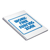 Werkvrije surfzone notitieboek (Rechterzijde)