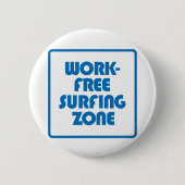 Werkvrije surfzone ronde button 5,7 cm (Voorkant)