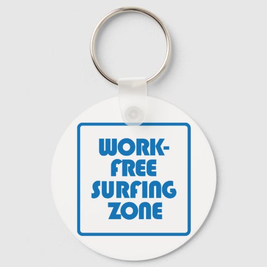 Werkvrije surfzone sleutelhanger (Voorkant)