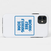 Werkvrije Vissen Zone Case-Mate iPhone Case (Achterkant (horizontaal))