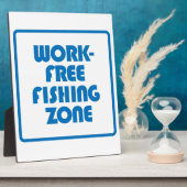 Werkvrije Vissen Zone Fotoplaat (Zijkant)