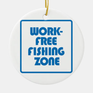 Werkvrije Vissen Zone Keramisch Ornament
