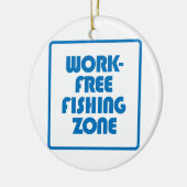 Werkvrije Vissen Zone Keramisch Ornament (Links)