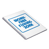 Werkvrije Vissen Zone Notitieboek (Rechterzijde)