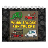 Werkwagens voor vrachtwagens kalender (Hoes)
