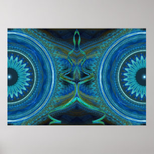 Werkzaamheden Kaleidoscope Poster