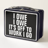 WERKZAAMHEDEN VAN DE KANS VOOR METALE LUNCHBOXEN V (Voorkant)