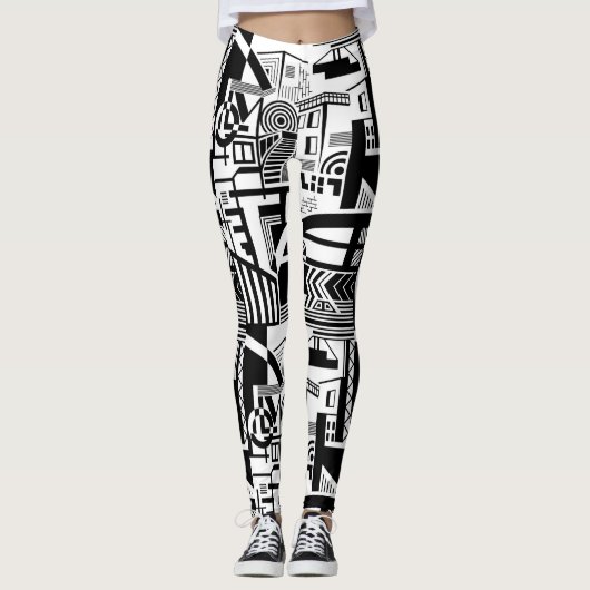 Werkzaamheden van de Leggings van de kunst (Voorkant)