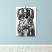 Werkzaamheid van Henry VII in Westminster Abbey Canvas Afdruk (Insitu (Houten vloer))
