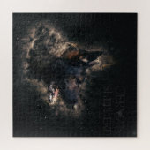 Werkzame Duitse Shepherd Dog - GSD Legpuzzel (Horizontaal)