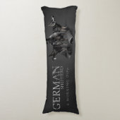 Werkzame Duitse Shepherd Dog - GSD Lichaamskussen (Voorkant Verticaal)