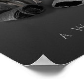 Werkzame Duitse Shepherd Dog - GSD Poster (Hoek)