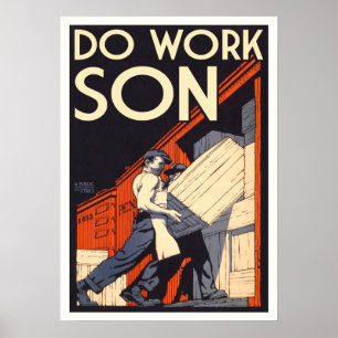 werkzoon poster