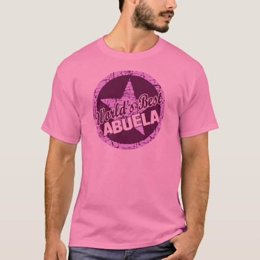 Werlds Best Abuela T-shirt (Voorkant)