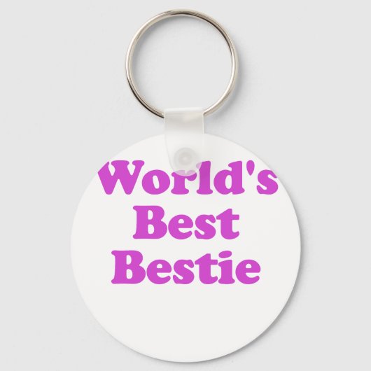 Werlds Best Bestie Sleutelhanger (Voorkant)