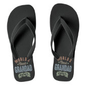 Werlds Best Grandad Teenslippers (Voetbed)