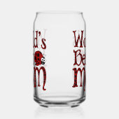 Werlds Best Mam Ladybugs Blikvorm Glas (Rechts)