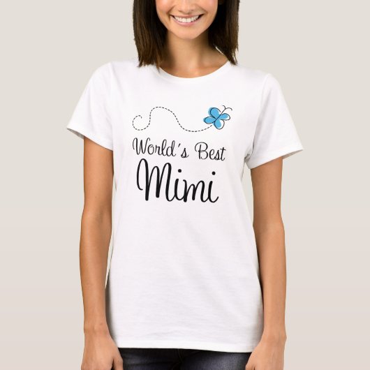 Werlds Best Mimi T-shirt (Voorkant)