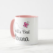 Werlds Best Nouna Godmoeder Mok (Voorkant links)