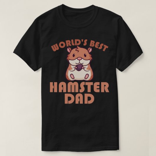Werlds beste hamster t-shirt (Design voorkant)
