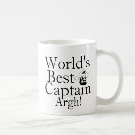 Werlds Beste Kapitein Argh Koffiemok