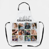 Werlds Beste oma | Fotocollage Schort (Voorkant)